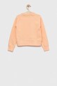 Dziewczynka Calvin Klein Jeans bluza bawełniana dziecięca IG0IG01936.PPYX pomarańczowy