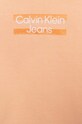 Calvin Klein Jeans bluza bawełniana dziecięca pomarańczowy IG0IG01936.PPYX