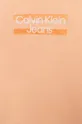 πορτοκαλί Παιδική βαμβακερή μπλούζα Calvin Klein Jeans