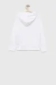 Παιδική βαμβακερή μπλούζα Calvin Klein Jeans λευκό