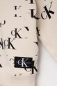 Dziewczynka Calvin Klein Jeans bluza dziecięca IU0IU00404.PPYX beżowy