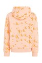 Dziewczynka Calvin Klein Jeans bluza dziecięca IU0IU00404.PPYX pomarańczowy