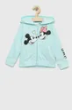 modra Otroški pulover GAP x Disney Dekliški