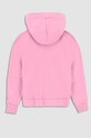 DÍVKA Dětská bavlněná mikina Coccodrillo WC3132301RPJ fialová