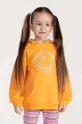 pomarańczowy Coccodrillo bluza dziecięca Dziewczęcy