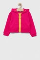 Marc Jacobs bluza dziecięca z kapturem różowy W15647.114.150