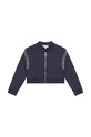 Michael Kors bluza bawełniana dziecięca nadruk granatowy R15191.114.150