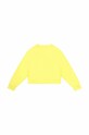 Dkny bluza bawełniana dziecięca D35S98.140.149 żółty SS23