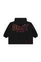 czarny Dkny bluza dwustronna dziecięca