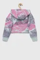 The North Face bluza bawełniana dziecięca różowy