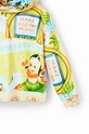 Dětská bavlněná mikina Desigual Bugs Bunny žlutá 23SGSK05
