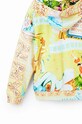 Dětská bavlněná mikina Desigual Bugs Bunny 23SGSK05 žlutá