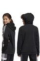 adidas bluza dziecięca U 3S CB HOODIE IB2810 czarny