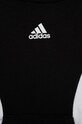 adidas bluza dziecięca U 3S CB HOODIE czarny IB2810