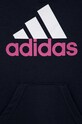 Chłopiec adidas bluza dziecięca U BL 2 HOODIE IB8773 granatowy
