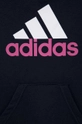 Detská mikina adidas U BL 2 HOODIE  Základná látka: 77 % Bavlna, 23 % Recyklovaný polyester Elastická manžeta: 95 % Bavlna, 5 % Elastan