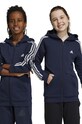 adidas bluza dziecięca U 3S FL FZ z kapturem granatowy IC0600