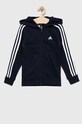 adidas bluza dziecięca U 3S FL FZ IC0600 granatowy SS23