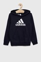 adidas bluza dziecięca U BL IC6833 niebieski SS23
