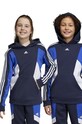 adidas bluza dziecięca U 3S CB HOODIE wzorzyste granatowy IB2808