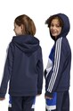 adidas bluza dziecięca U 3S CB HOODIE IB2808 granatowy