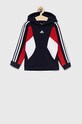 adidas bluza dziecięca U 3S CB HOODIE IB2809 granatowy SS23