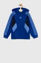 Παιδική μπλούζα adidas LK CB FL HD μπλε