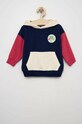 Fila bluza dziecięca z elastanem granatowy FAK0185