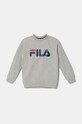 Detská mikina Fila s elastanom sivá FAK0121