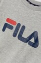 Chlapec Detská mikina Fila FAK0121 sivá