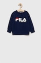 Fila bluza dziecięca z elastanem granatowy FAK0121