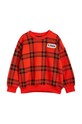 Mini Rodini bluza bawełniana dziecięca wzorzyste czerwony 2312010642