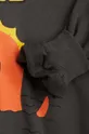 чёрный Детская хлопковая кофта Mini Rodini