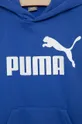 Puma gyerek felső ESS Big Logo Hoodie FL B  Jelentős anyag: 66% pamut, 34% poliészter Kapucni bélés: 100% pamut Szegély: 97% pamut, 3% elasztán