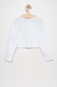 Pepe Jeans longsleeve din bumbac pentru copii Paullete PG502955 alb SS23