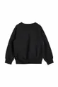 Παιδική βαμβακερή μπλούζα Mini Rodini μαύρο