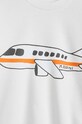 Детская хлопковая кофта Mini Rodini 2322012310 белый