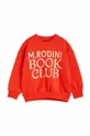κόκκινο Παιδική βαμβακερή μπλούζα Mini Rodini Παιδικά