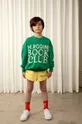 πράσινο Παιδική βαμβακερή μπλούζα Mini Rodini Παιδικά