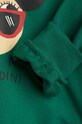 Mini Rodini bluza bawełniana dziecięca 2322015675 zielony