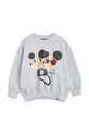 Mini Rodini bluza bawełniana dziecięca nadruk szary 2322015694