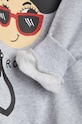Mini Rodini bluza bawełniana dziecięca szary 2322015694