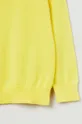 Otroški bombažen pulover OVS rumena