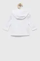 OVS bluza bawełniana niemowlęca biały