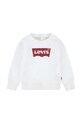 Kojenecká mikina Levi's bez kapuce bílá 1E6660