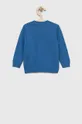 Дитячий бавовняний светр United Colors of Benetton блакитний