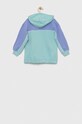 United Colors of Benetton hanorac de bumbac pentru copii 3J68C501Y.G.SEASONAL turcoaz SS23