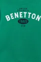 Detská bavlnená mikina United Colors of Benetton  Základná látka: 100 % Bavlna Prvky: 95 % Bavlna, 5 % Elastan
