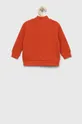 Παιδική βαμβακερή μπλούζα United Colors of Benetton κόκκινο