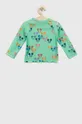 Detské tričko s dlhým rukávom na kúpanie GAP x Disney zelená